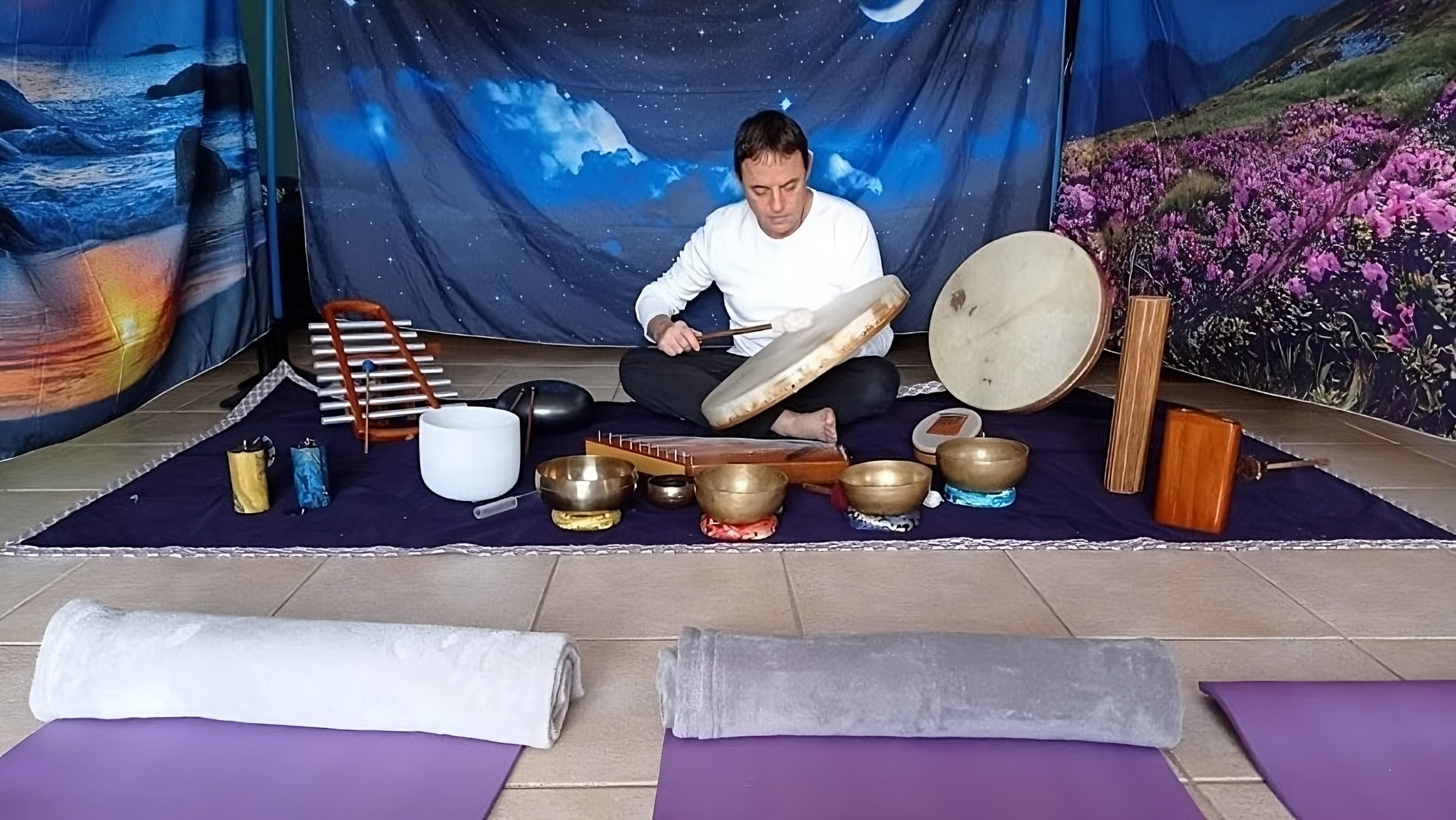 Jean-Luc URBANIAK jouant un concert relaxation